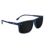 Eyewearlabs KAEN EYEWEAR Polarized | Full Rim Latest Stylish | Men & Women Everyday Rectangular Sunglasses | 100% UV Protection | Black Lens | Medium | ELKASKoleC2