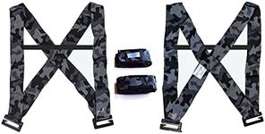 Forearm Forklift Shoulder Harness–Orig. Model-Lift and Move Furniture, appliances, Supports up to 800 lb. Moving Harness Set, 2 Harnesses and 2 Center Straps That are ea 9’4” Long, 1 Pack, Urban Camo