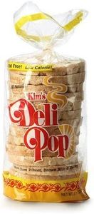 Kim's Deli Pop Rice Cakes | 3 Pack | Keto, Paleo, Multigrain, Natural Vegan | Sugar Free Korean Snack | Low Calorie, Low Fat, Wheat, Brown Rice | Original Flavor