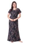 Soulemo Women's Printed Alpine Nighty (XL - Bust - 48 - Pink) 1672BXL