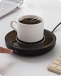 Baffect Coffee Mug Warmer, Smart Teapot Heated Coaster with 3 Temperature Settings, Electric Beverage Warmer with Auto Power-off Protection for Office Desk (104℉~176℉/40℃~80℃)