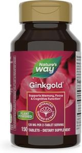 Nature's Way Ginkgold, 60 mg, 150 Tablets