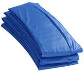 Upper Bounce 12' Premium Trampoline Replacement Safety Pad (Spring Cover) Fits For 12'. Round Frames- 3/4" Foam, Blue