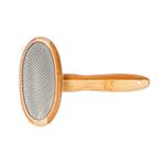 The Wool Company Luxury Sheepskin Brush - Eco-Friendly Sheepskin Brush Made From Sustainable Bamboo