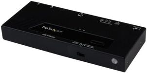 StarTech.com VS221HDQ 2 Port HDMI Switch w/Automatic and Priority Switching - 2 in 1 Out HDMI Selector with Automatic Priority Switching - 1080p