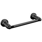 Delta 73508-BL Saylor Bath Hardware Towel bar, Matte Black