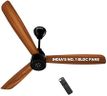 atomberg Renesa Enzel 1200mm BLDC Ceiling Fan with Remote | 5 star | Advance Air+ Technology | LED Speed Indicator | Low Noise | Sleek Design | Power Saving | 3 Year Warranty | Honey Maplewood