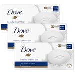 Dove Orginal Beauty Cream Bar 3 in 1 Cleanses, Moisturises and Nourishes Sulphate-Free Bath Soap for Soft and Smooth Skin, Suitable for Daily Use 6x90g, 3 Pack