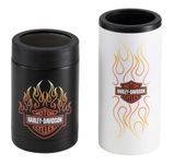 Harley-Davidson Bar & Shield Flames Can Cooler Set - Insulated Stainless Steel