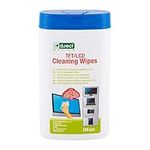 D.RECT Cleaning Wipes in Dispenser For TFT/LCD Screens Laptop Tablet - Multi Purpose Cleaning Wipes Remove Dirt from All Surfaces, 100 pieces