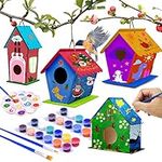 hapray 4 Pack Bird House Crafts for
