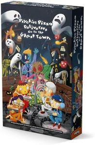 Psychic Pizza Deliverers Go to The Ghost Town - Board Game - 3-5 Players - 30-45 Minutes Play Time