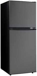Danby DCR047A1BBSL 4.7 Cu.Ft. Compact Refrigerator, Energy Star Rated Mini Fridge with Auto Defrost and Mechanical Thermostat, Ideal for Apartments, Dorms, Trailers, Cottages, and Condos