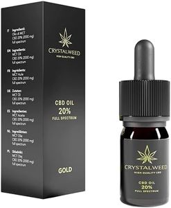Olio CBD 20% 10 ML - Olio di Canapa full Spectrum Made In Italy - Gocce CBD Oil Naturali testate in laboratorio - Olio di Cannabis da Canapa Italiana Certificata - 10 MG di CBD in ogni goccia di olio