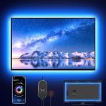 Nexillumi LED Lights for TV, 9.8ft TV LED Backlight for 32-43 Inch, RGB LED Strip Lights Behind TV, APP Remote Control Music Sync TV Led Lights for Bedroom