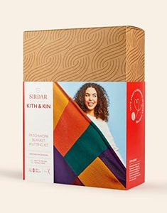 Sirdar Kith & Kin, kit per lavoro a maglia con coperta patchwork