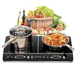 Double Induction Cooktop, 1800W Pow