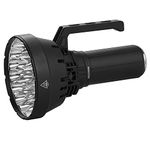 IMALENT SR32W Brightest LED Torch 120,000lumens, PD100W Super Fast Charging with Power Bank Function Flashlight, Best Light for Caving and Rescue(Warm White