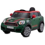 Rollplay 32662 Mini Countryman Kids ride on car vehicle with LCD touchscreen, Radio and Bluetooth connections 12 V Premium, Green