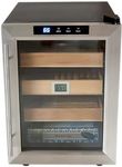 Prestige Import Group The Clevelander Thermoelectric Cigar Humidor Cooler - Color: Black w/Stainless Steel Door