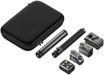 HOZO M-Cube Pro Laser Measuring Tool Combo:4 Modules Build to Adapt, M-Tripod & M-Protection Case, Rechargeable Modular Laser Distance Meter with Bilateral Laser, Digital Scale Roller | Bluetooth App