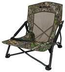 BOG Turkey Ground Blind Chair with Extended Seat Area, Quiet Setup and Carry Bag for Hunting, Outdoors