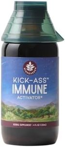 WishGarden Herbs Kick-Ass Immune Activator - Herbal Immune Support Supplement for Adults, Plant-Based Immune Booster & Immune Defense w/Echinacea & Goldenseal, Rapid Immunity Boost Formula, 4oz