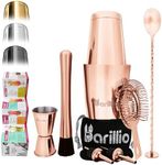 Barillio Rose Gold Boston Shaker Se