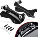 Vivid Black Metal 4 Point Docking Hardware Kit for Harley Road King Street Glide 2014-2017