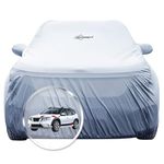 NEODRIFT 'SilverTech' Car Cover for Nissan Terrano (100% Water-Resistant, All Weather Protection, Tailored Fit, Multi-Layered & Breathable Fabric) (Colour: Silver)