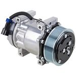 AC Compressor & A/C Clutch For Freightliner Replaces SKI4818 N83-30453S ABPN83-304003 Sanden 4417 4485 4075 - BuyAutoParts 60-02064NA