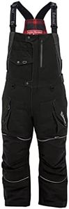 Eskimo Men's Standard Legend Bibs, Black, 5X-Large