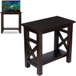 Solid wood Fish Tank Stand up to 20 gallons, 20 Gallon Fish Tank Stand, Aquarium Stand, 10 Gallon Fish Tank Stand, Fish Tank Table, Terrarium Stand, Aquarium Table