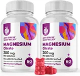 DR. MORITZ Magnesium Gummies Sugar-Free - Calm Magnesium Gummies Supplement for Children, Sugar-Free Magnesium Calm Chews for Kids & Adults (120 Count)