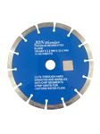 Jon Bhandari Tools 7 inch Premium Segmented Diamond Cutting Blade for Marble, Granite, Tiles & Stones | 180mm Stone Cutter Blade for Angle Grinder | Heavy-Duty Blade for Wet & Dry Cutting (1pc)