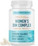 DIM Supplement 250 mg | Estrogen Balance for Women | Hormone Menopause Relief, Hot Flashes & Night Sweats, PCOS & Estrogen Metabolism Support Supplements with Dong Quai | Gluten-Free, 2-Month Supply