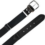 Franklin Sports MLB Baseball Belt (Black)