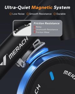 MERACH Exercise Bike with LED Display – Indoor Cycling Trainer
