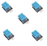 Robodo DHT11 Temperature and Humidity Sensor Module for Arduino Raspberry Pi (Pack of 5)