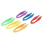 Jumbo Tweezers Sortting and Counting Plastic Tweezers for Preschool Science Toddler Fine Motor Skill Development Set of 2