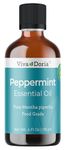 Viva Doria 100% Pure Northwest Peppermint Essential Oil, Undiluted, Food Grade, 118 mL (4 Fluid Ounce)