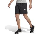 adidas Men's Train Essentials Shorts, Black/White, S