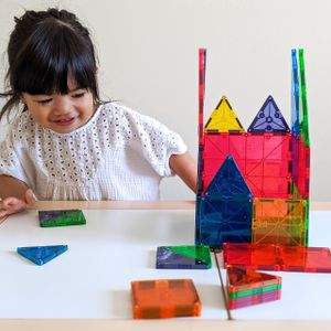 MAGNA-TILES Classic Magnetic Building Set, 32-Piece