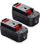 Powerextra 2Pack 6.0Ah 18 Volt Repl