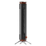 Sharper Image AXIS 12 12" Desktop Airbar Tower Fan with USB, Black