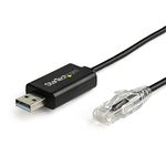 StarTech.com 6 ft (1.8 m) Cisco USB Console Cable - USB to RJ45 Rollover Cable - 460Kbps - Windows, Mac and Linux Compatible - M/M (ICUSBROLLOVR)