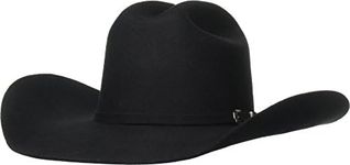 ARIAT Men's Wool Cowboy Hat, Black,