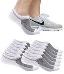 Perfectmiaoxuan 6/12 Pairs Mens Ankle Athletic Socks, Low Cut Breathable Running Socks,Comfort Sports Trainer Socks, Cotton Casual Non-Slip No Show Socks for Men and Women, Invisible Crew Boat Socks