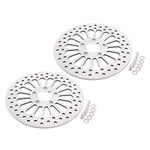 Motorcycle 11.5" 292MM Front Brake Disc Rotor For HARLEY 1984-2013 Touring Sportster Softail Fatboy Dyna Road King Glide Heritage Springer Softail