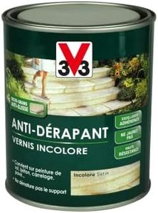 V33 Vernis sol extérieur, antidérapant, Incolore 0,75L
